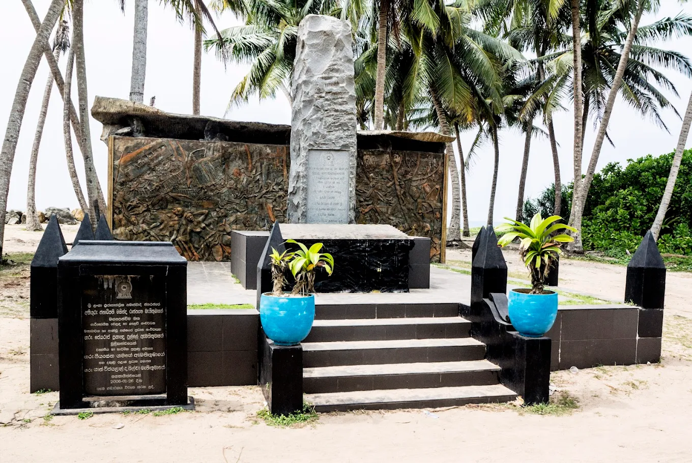 Exterior of the Tsunami Museum in Hikkaduwa