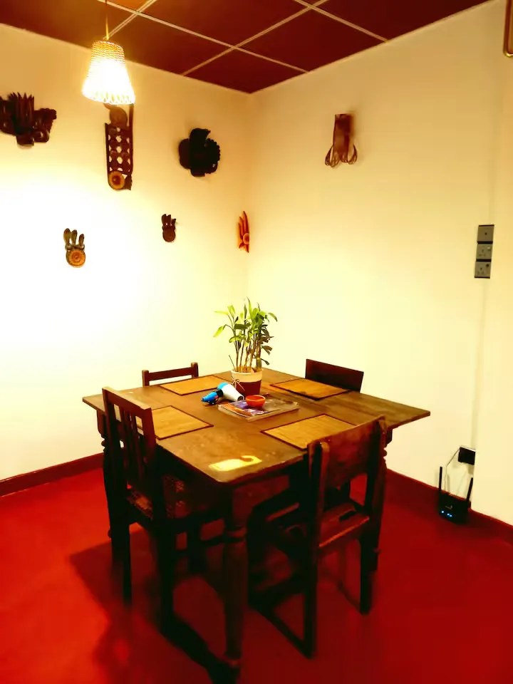 Coco Garden Villas dining area