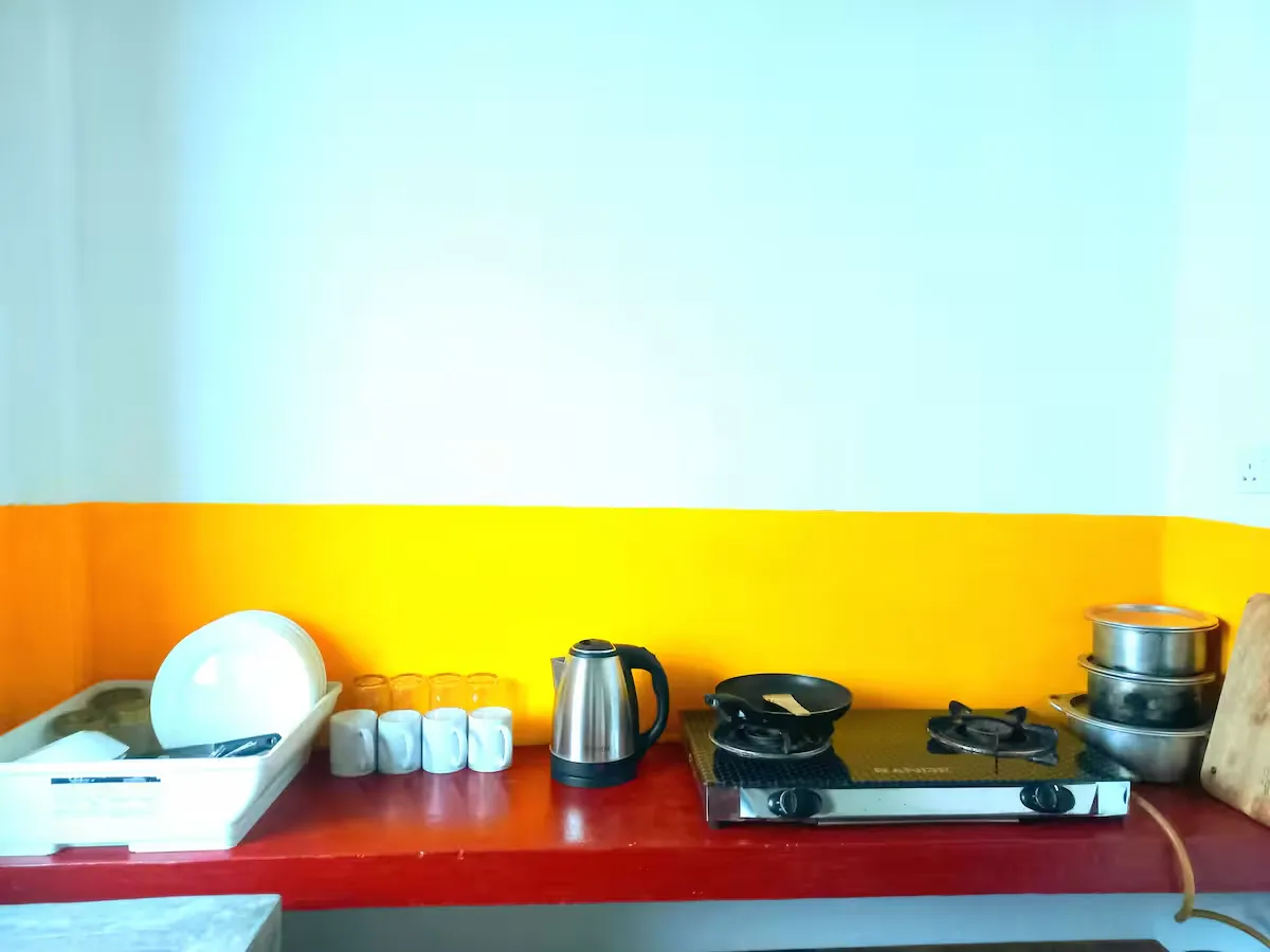 Coco Garden Villas kitchen area